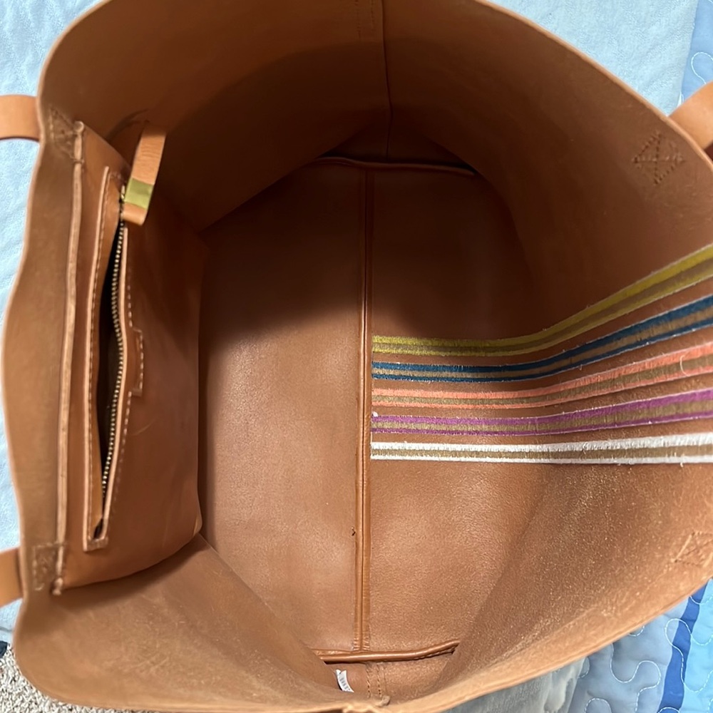 Madewell Large Striped Tote - Picture 3 of 4